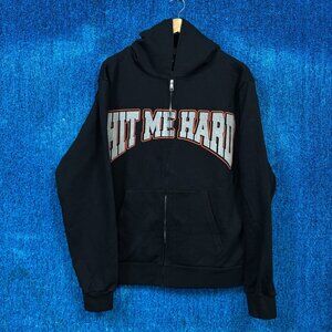 Billie Eilish Hit Me Hard and Soft The Tour Zip-Up Hoodie L